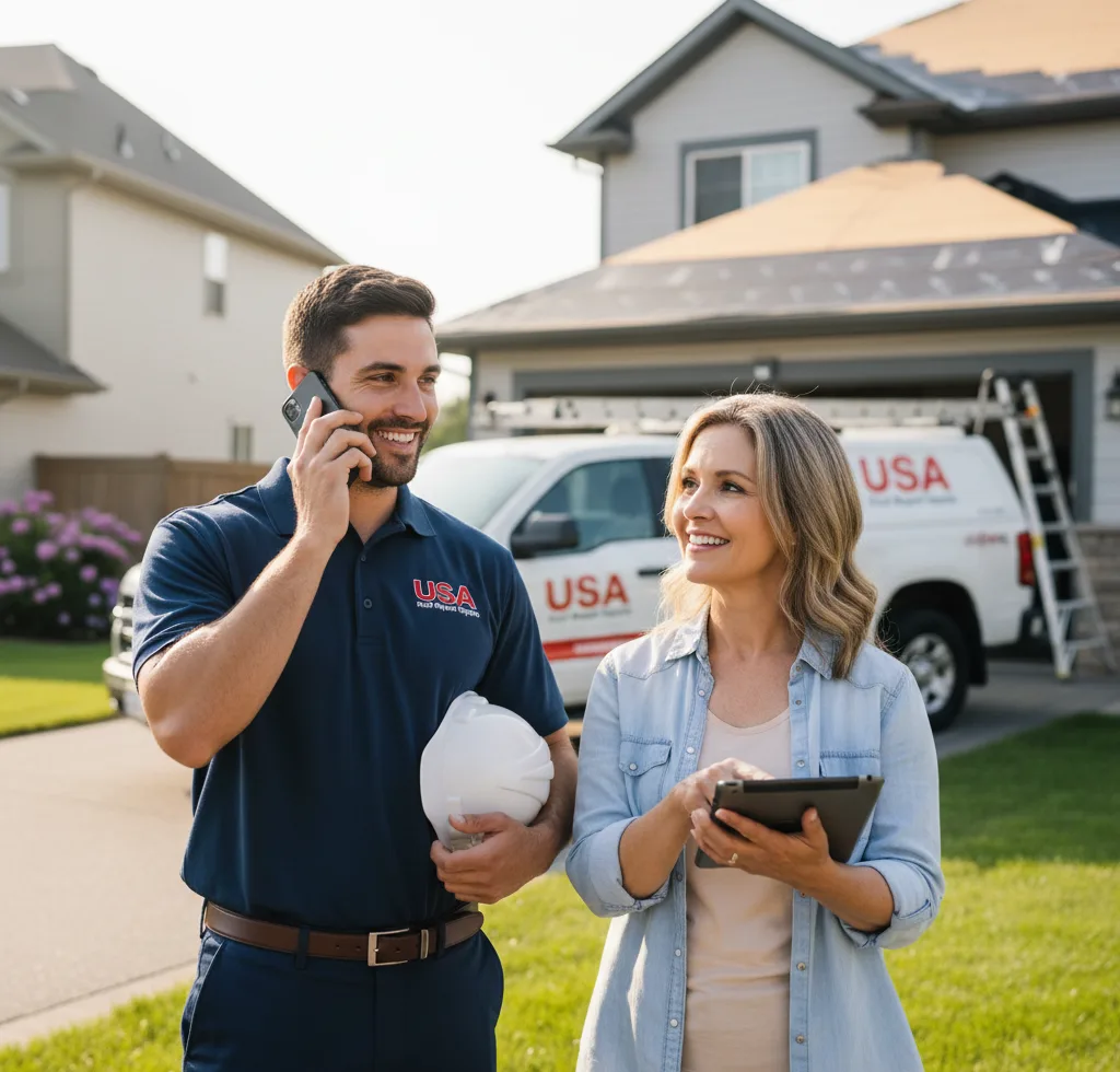 USA Roof Repair Experts customer support in Uniondale